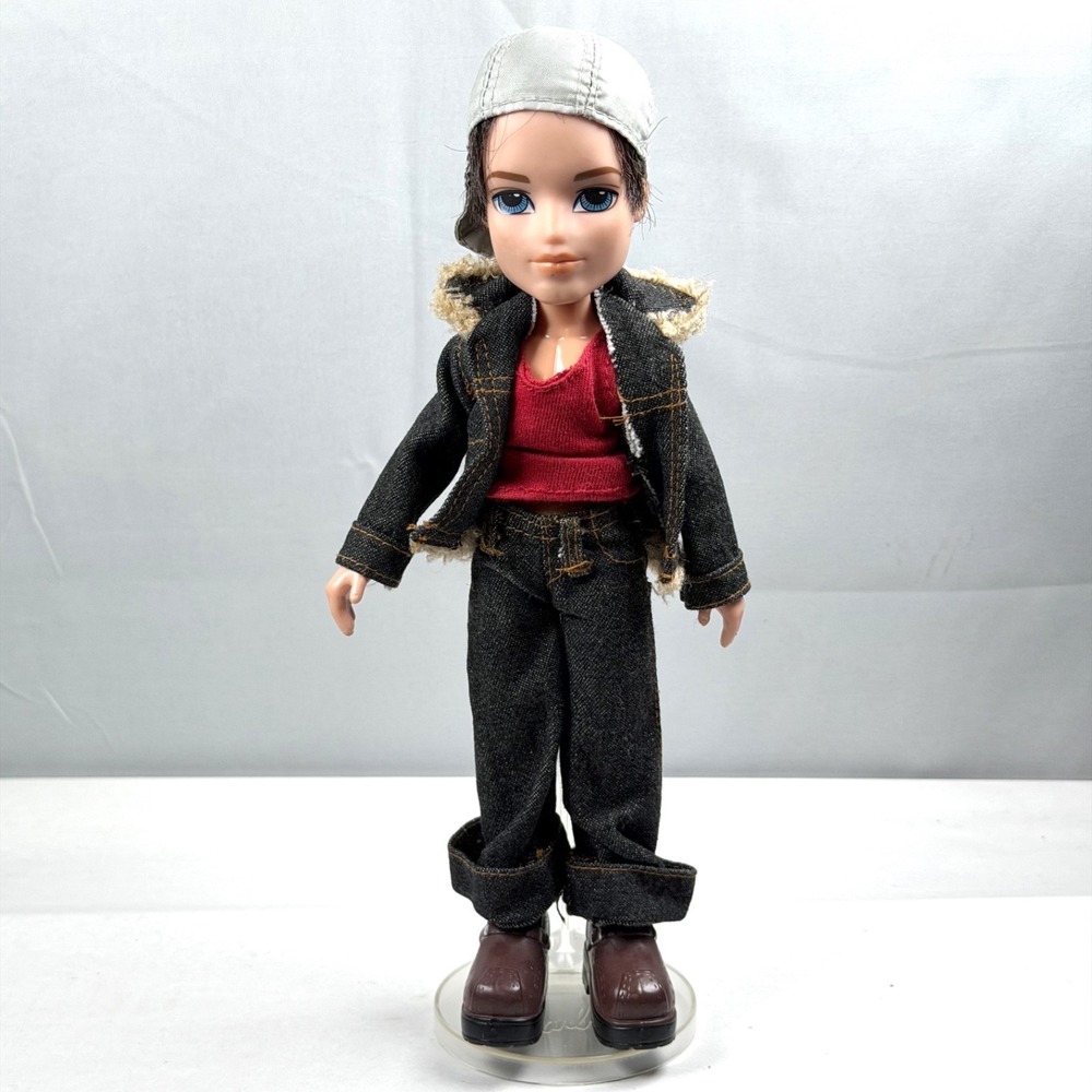Vintage 2003 MGA Bratz Boyz Nu Cool Koby Doll with Original Accessories